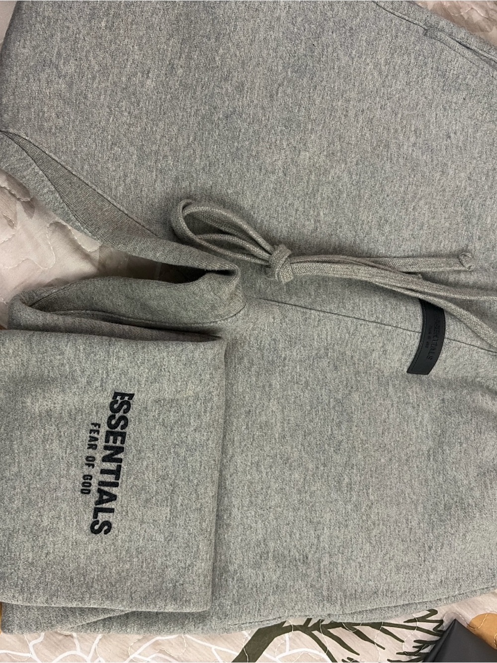 Fear of God ESSENTIALS Kids Light Gray Sweatpants